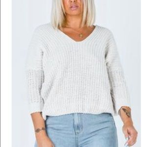 Princess Polly Gabrielle jumper in cream